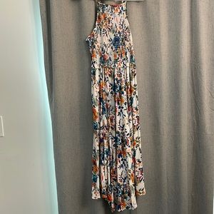 High Neck Maxi Dress